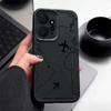 Aircraft Route Print TPU Matte Phone Case For Xiaomi 13T Pro Poco X6 Redmi Note 14 13 Pro 12 11 Leather Texture Shockproof Lens Protection Soft Cover