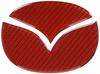 Magical Carbon NEO Rear Emblem for Mazda 4 Demio DJ3/DJ5 (Red) NEM-4R