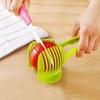 Plastic Food Clip Lemon Tomato Slicer Vegetable Cutter Kitchen Accessories Grater Form for Cooking Knife Kitchen Gadgets