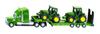 BorneLund SIKU John Deere Trailer Loaded with 2 Tractors SK1837 1/87