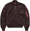Winter Jacket Alpha Industries MA-1 VF 59 Man (191118) Dark Brown