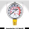 1 Set Air Tank Repair Kit Safety Valve 0-200 PSI Pressure Gauge Carry For Portable Tank Assembl M3Z7