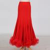 Lady Ballroom Dance Skirt Female Modern Dancing Practice Skirt National Standard Dance Skirt Ballroom Dance