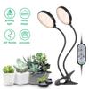USB Plant Grow Light 312 LEDs Sunlight Full Spectrum Adjustable Desktop Clamp Growing Lamp for Indoor Plants 5 Dimmable Levels 4812H Timer