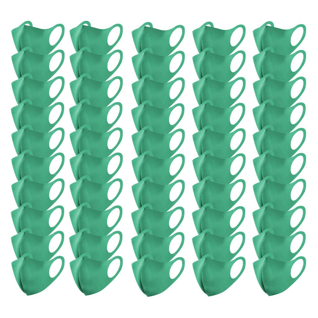 50pc Adult's Reusable Washable  Purifying  Face Mask Carbon Filter Lay