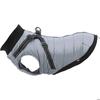 Dog Coat - Trixie - Pontis - 24 Cm - Integrated Harness - Reflective Details - Grey