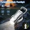 Multifunctional Keychain Flashlights USB Rechargeable Mini Flashlight  Outdoor Hiking Camping