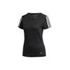 Running Sports Slim-Fit Breathable Pullover Short Sleeve T-Shirt Women Tops Black CZ7569