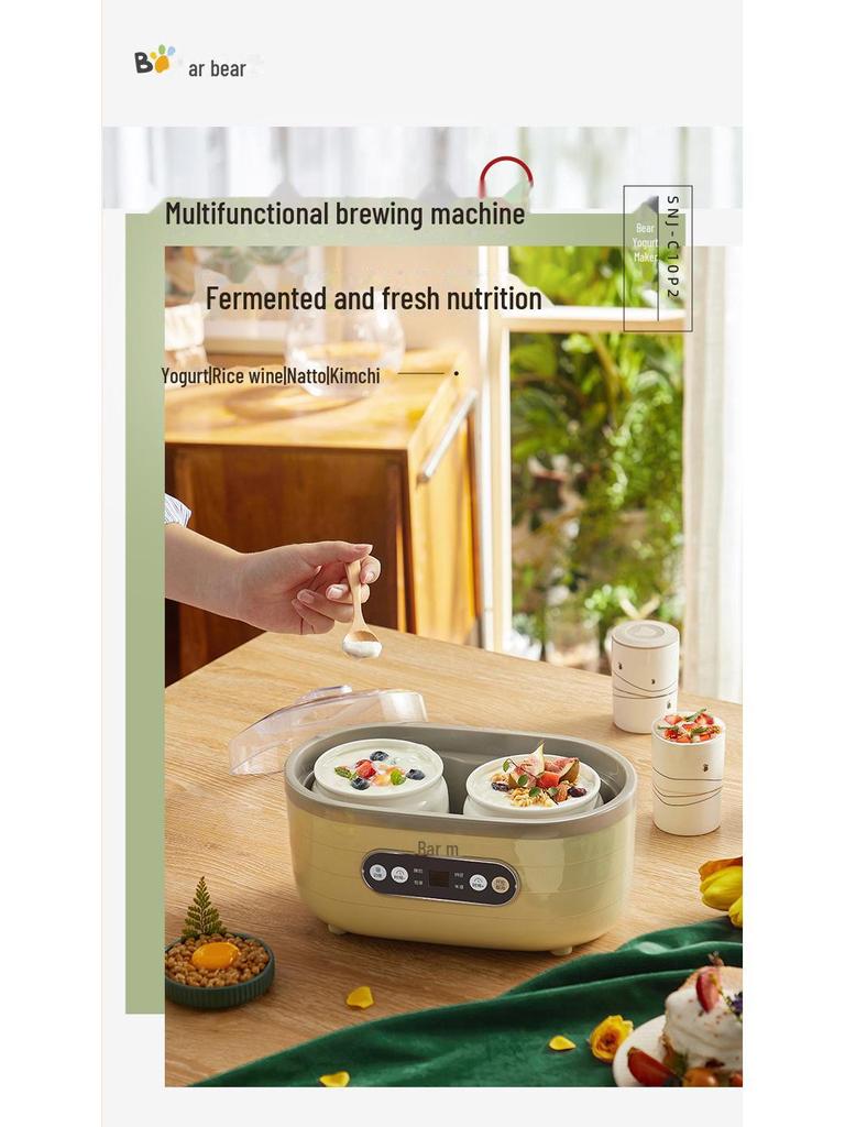 Bear SNJ-C10P2 Light Green Yogurt, Rice Wine & Fermentation Machine