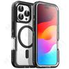 Rugged Armor Case for IPhone 16 15 14 13 12 11 Pro XR Max Plus Magsafe Wireless Charger Heavy Duty Shockproof Anti-Scratch Protective Kickstand Cover