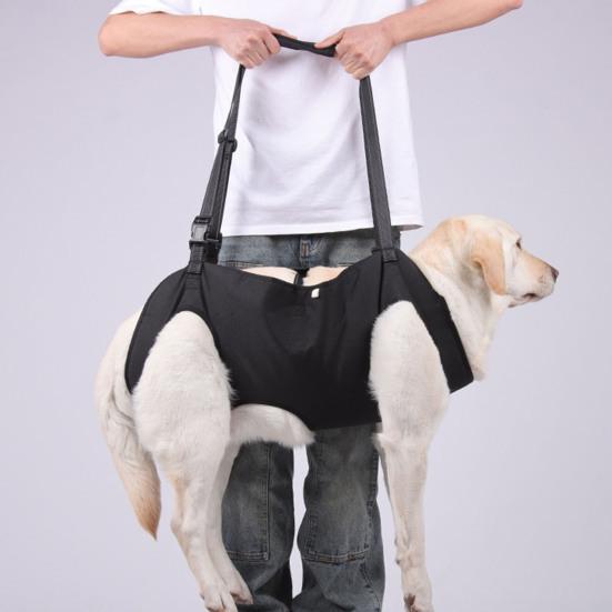 Dog Lift Harness Full Body Support Rehabilitation Dog Sling Carrier Recovery Dog Lifter Vest for Old Joint Injuries Arthritis Disabled Dogs Walk