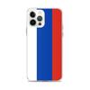 Coque iPhone - iPhone 12 Pro Max - Drapeau Russie - Souple - Multicolore - Plastique Transparent