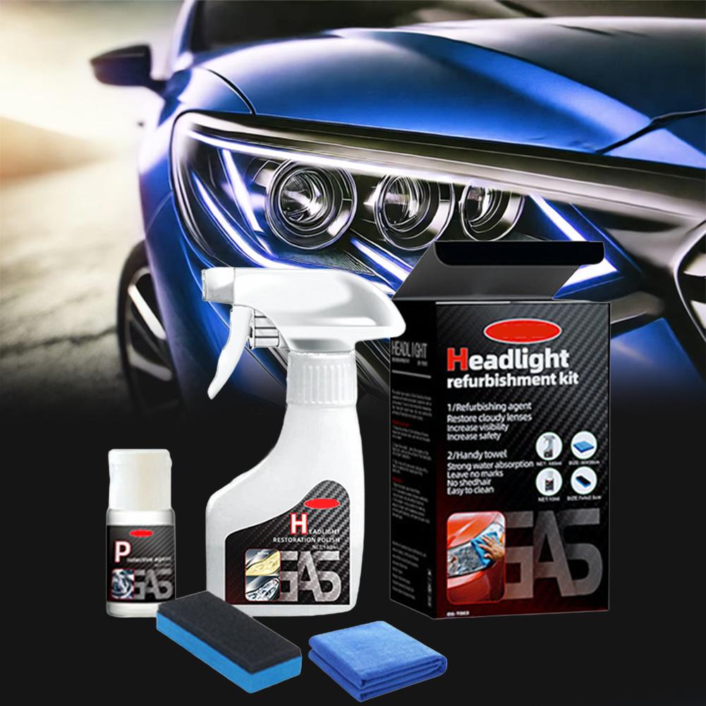 New Car Headlight Restoration Polishing Kits Headlamp Paste Remove Liquid Repair Oxidation Scratch Remover Cleaning Polish O9t5