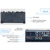 Portable 4-Channel BT Sound Mixing Console Digital Audio Mixer Built-in Reverb Effects for