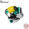 925 Sterling Silver Jungle Toucan Charm Beads Fit Original Bracelets Women DIY Jewelry