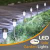 1/4/6/8/12PC LED Solar Garden Light Outdoor Solar Light Waterproof LED Landscape Light Courtyard Lawn Christmas Day Decorative Atmosphere Light