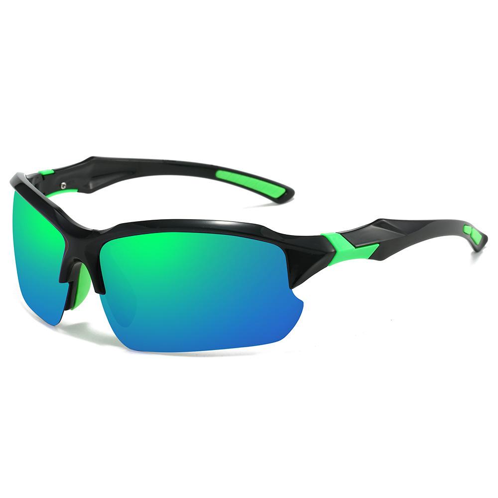 Men Polarized Fashionable Sports Glasses Windproof Running Fishing Suitable for Baseball Golf and Driving