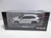 Toyota New RAV4 PHV Love for PHV Not for Sale Color Sample Mini Car White Pearl Crystal Shine 1/30