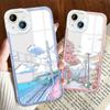 Shockproof Cartoon Pattern Soft Phone Case Full Cover Camera Transparent Protection Case for Huawei Honor iPhone Samsung Xiaomi Redmi OPPO Realme Vivo