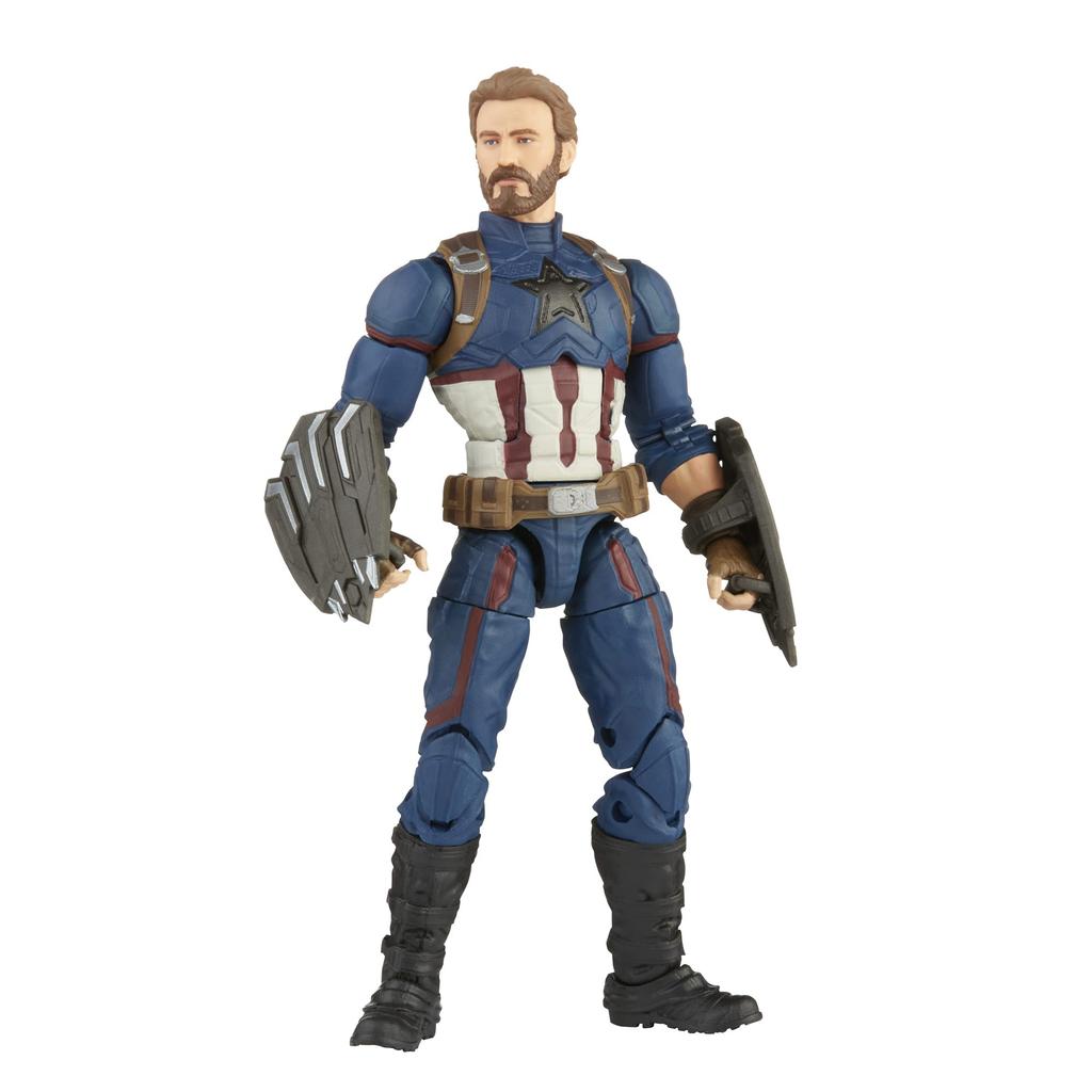 Marvel Hasbro Avengers Infinity Hasbro Legends Series 15cm Captain America Action Figure Premium Design with 5 Accessories Multicolor F01855L0