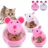 Pet Feeder Cat Toy Mouse Food Rolling Leakage Dispenser Bowl Playing Training Funny Toys for Cat Kitten Cats Toy Pet Supplies