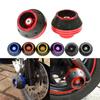 2Pcs Universal Motorcycle Crash Protector Aluminium Front Fork Protector Motorbike Motorcycle Wheel Protection Crash Cap Slider