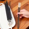 10 Pairs Alloy Chopsticks Korean Chopsticks Heat-resistant Chop Sticks Home Kitchen Sushi Chopsticks Portable Healthy Food Stick
