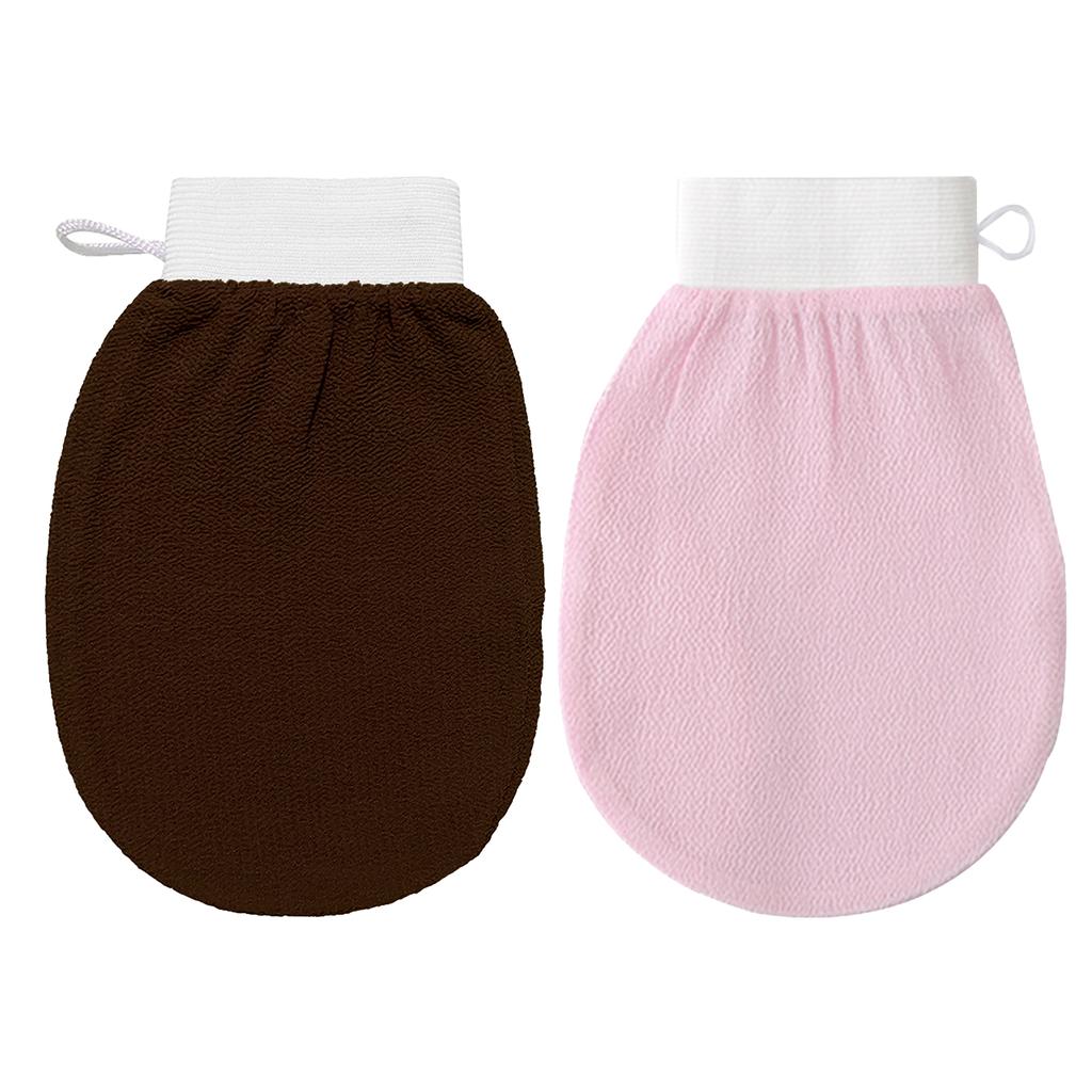 Bath Shower Body Massage Glove Washing Towel Scrubber To Massage and Improve Blood Circulation for