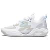 New LiNing Wade ALLDAY Wade ALLDAY Durable Breathable Low Top Basketball Shoes White Gray ABPT007-4