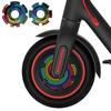 PVC Electric Scooter Motor Protective Cover Scooter Accessories Shell Kick Front Wheel Sticker