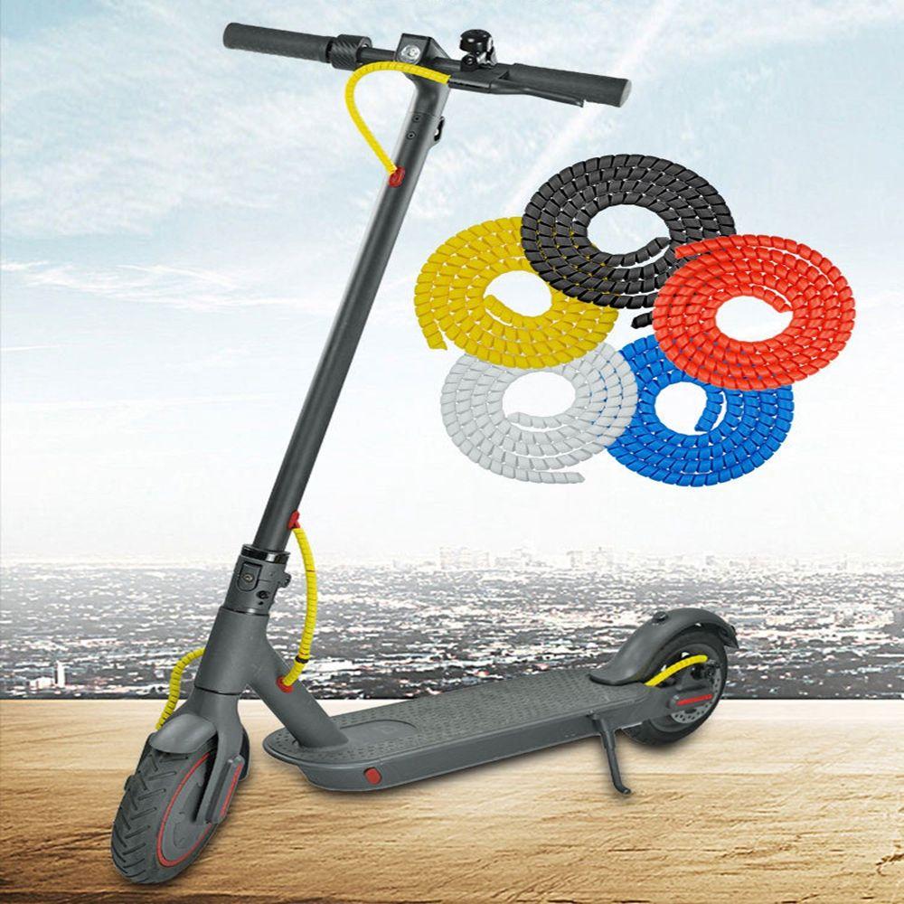 Environmental Outdoor Brake Line Cover Cable Management Electric Scooter Parts Spiral Protection