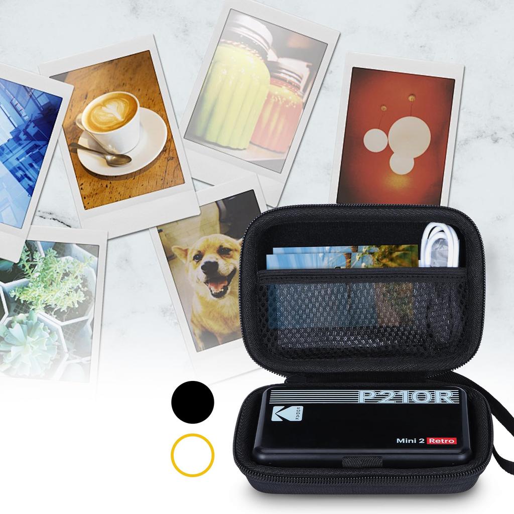 Compatible with Lebakort Protective Storage Case for Kodak Mini 2 Retro KODAK Mini Shot 2 Retro Smartphone Printer Instant Printer Instax Printer