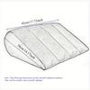 1pc Plush Leg Pillow with Inflatable PVC Triangle Cushion, Portable and Washable, Reliable for Home and Outdoor Sofa Use, No Power Required