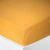 "Noah" Fitted Sheet All Sizes "Cotton Gauze" - Noah Curry - 140 X 190 Cm 30 Cm Gusset