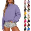 Women's Sweatshirt Long Sleeve Casual Comfort Loose Lightweight Women's Sweatshirt