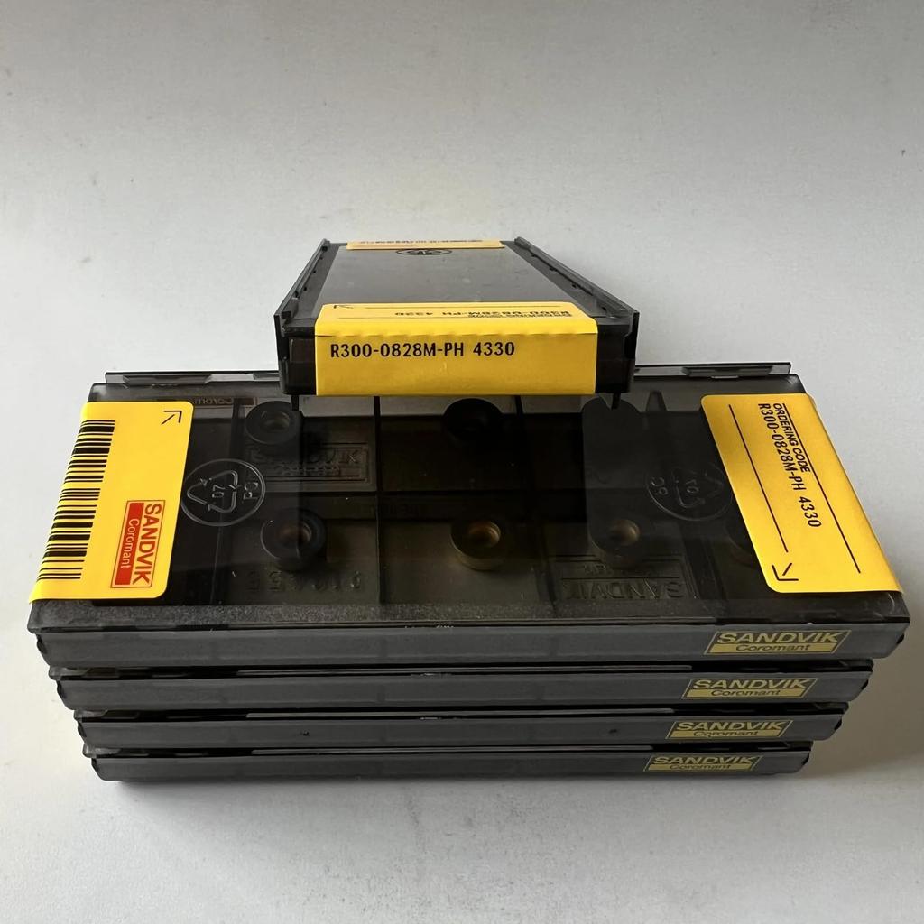 Original Sandvik / R300-0828M-PH 4330 / CNC Lathe Carbide Blade 10 Pcs