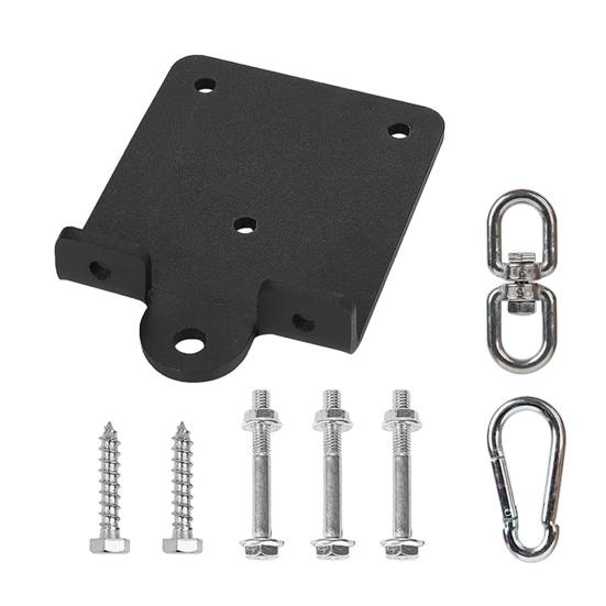 Heavy Punching Boxing Bag Hanger Wall-Mounted Hook Rustproof Strong Load-bearing 360-Degree Rotation Wall Ceiling Mount Wood Beam Hook Kit