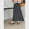 Taochuan High-Waisted 2024 Autumn Drape Skirt for Women - Slim Fit, Hip-Covering, Long Style (YL660)