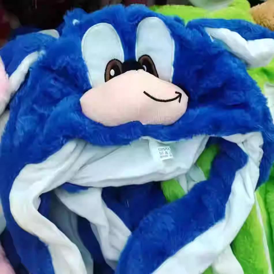 Moving Rabbit Ear Hat: Adorable Airbag Ears Wiggle When Pinched, Just Like the Viral Sensation On TikTok.