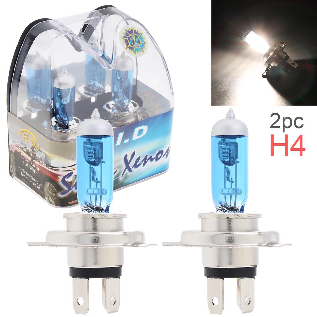 2pcs 12V H11 55W 6000K White Light Super Bright Car Xenon Halogen Lamp Auto Front Headlight Fog Bulb
