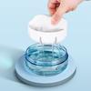 Yousheng Retainer Case with Mirror Portable Soaking Denture Bath Box with Strainer Basket Invisible Brace Mouth Guard Dental Aligner Container Holder
