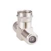 4PC F-Type Coax Cable Splitter Combiner Adapter 3 Way Connector RG6 for TV Video