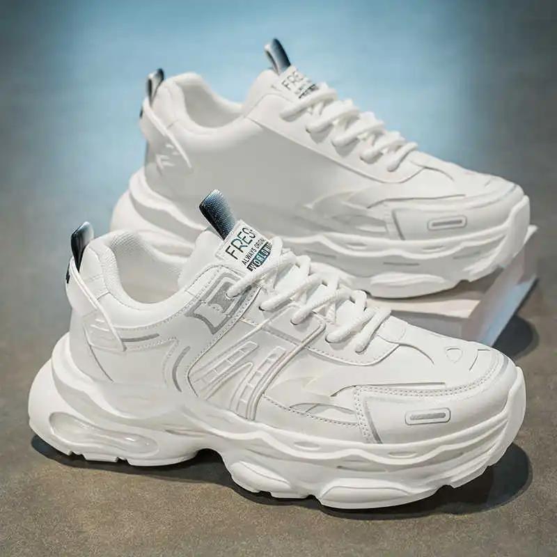 Fashion Platformed Tennis Sole Red Sneakers For Men Basketball Plus Sizes Men's Sports Shoes Sneakers New Fast Pro Life Original