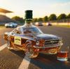 Cross-border New Independent Station Popular Police Car Whiskey Bottle Bronco Whiskey Bottle