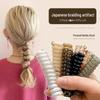 Japanese Style Elastic Hair Tie - Versatile Telephone Cord Ring for Braiding & Ponytails - Women's Hair Accessories