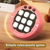 Handheld Electric Chess Game Machine Portable Travel Logic Focus Training Light-up Button Game Console Kids Adults Stress Relief Educational Toy