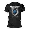 Agnostic Front Unisex Adult Blue Iron Cross T-Shirt