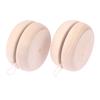 Wooden Yoyo Toy Color Mini Round Diy Baby Yoyo Ball Hand-Made Crafts Yo-Yo Toy