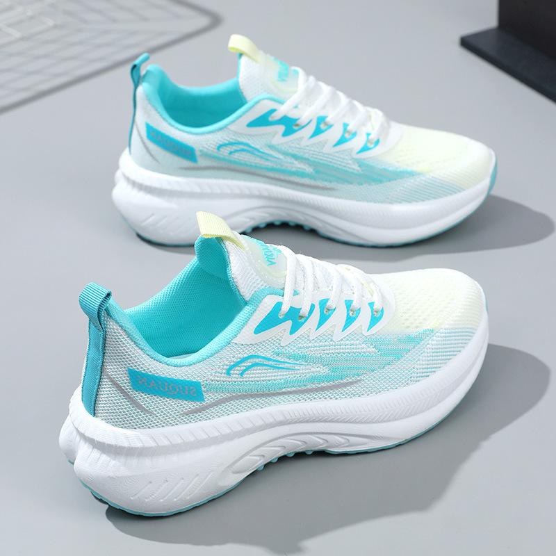 Women Casual Shoes Fashion Walking Mesh Flat Shoes Women Sneakers Gym Women Vulcanized Shoes White Black Tennis Female