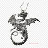 Dragon Blade Necklace Knife Earring Iron On Heat Transfer Printing Vinyl Patches Sticker for Clothes DIY Appliques Washable Patches